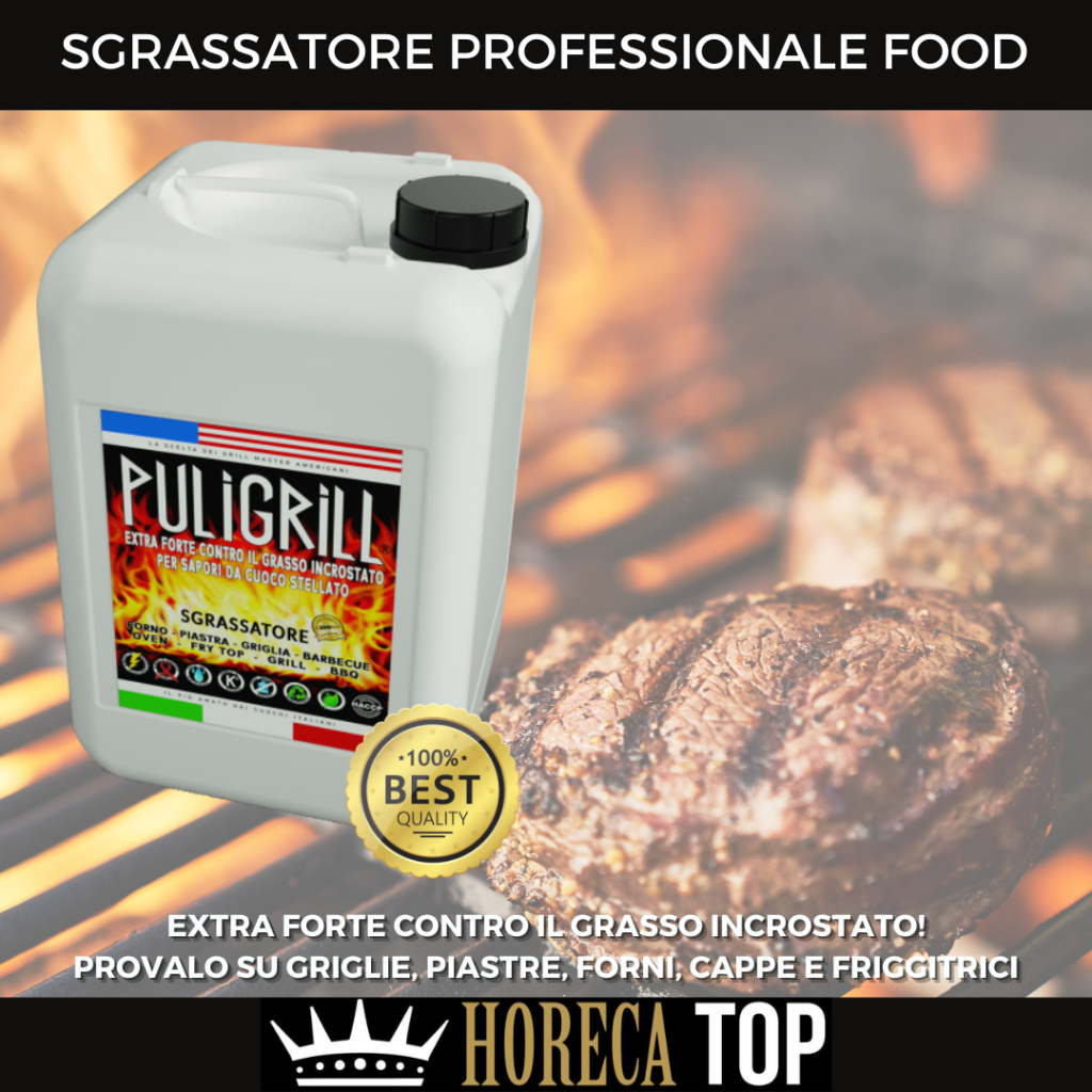 pulire griglie e piastre